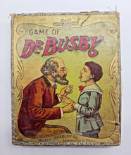 Load image into Gallery viewer, 1909 Game of Dr. Busby Card Game by Milton Bardley Co. Springfield, Mass.
