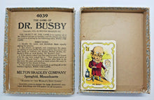 Load image into Gallery viewer, 1909 Game of Dr. Busby Card Game by Milton Bardley Co. Springfield, Mass.
