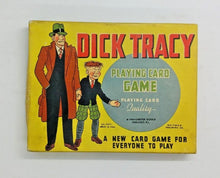 Load image into Gallery viewer, RARE!!! Vintage 1934 Whitman Dick Tracy Playing Card Game Chester Gould w Box
