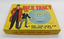 Load image into Gallery viewer, RARE!!! Vintage 1934 Whitman Dick Tracy Playing Card Game Chester Gould w Box
