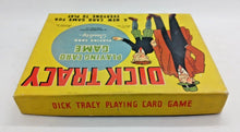 Load image into Gallery viewer, RARE!!! Vintage 1934 Whitman Dick Tracy Playing Card Game Chester Gould w Box
