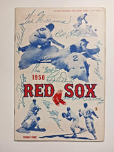 Load image into Gallery viewer, 1950 Boston Red Sox Program Score Card, No Line Up Page (Incomplete) Baseball
