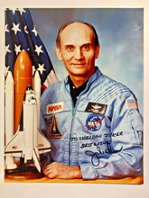 Load image into Gallery viewer, Senator Jake Garn Astronaut Signed 8&quot;x10&quot; Photo and 3&quot;x5&quot; Card
