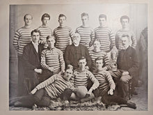 Load image into Gallery viewer, 1896-97 Manitoba College Football Club Cabinet Team Photo
