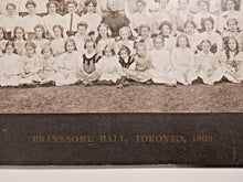 Load image into Gallery viewer, 1909 Branksome Hall Toronto School Cabinet Photo
