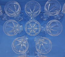 Load image into Gallery viewer, Set of 12 Glasses - Val Saint Lambert - Legagneux (2&quot; Diameter x 4 1/2&quot; Tall)
