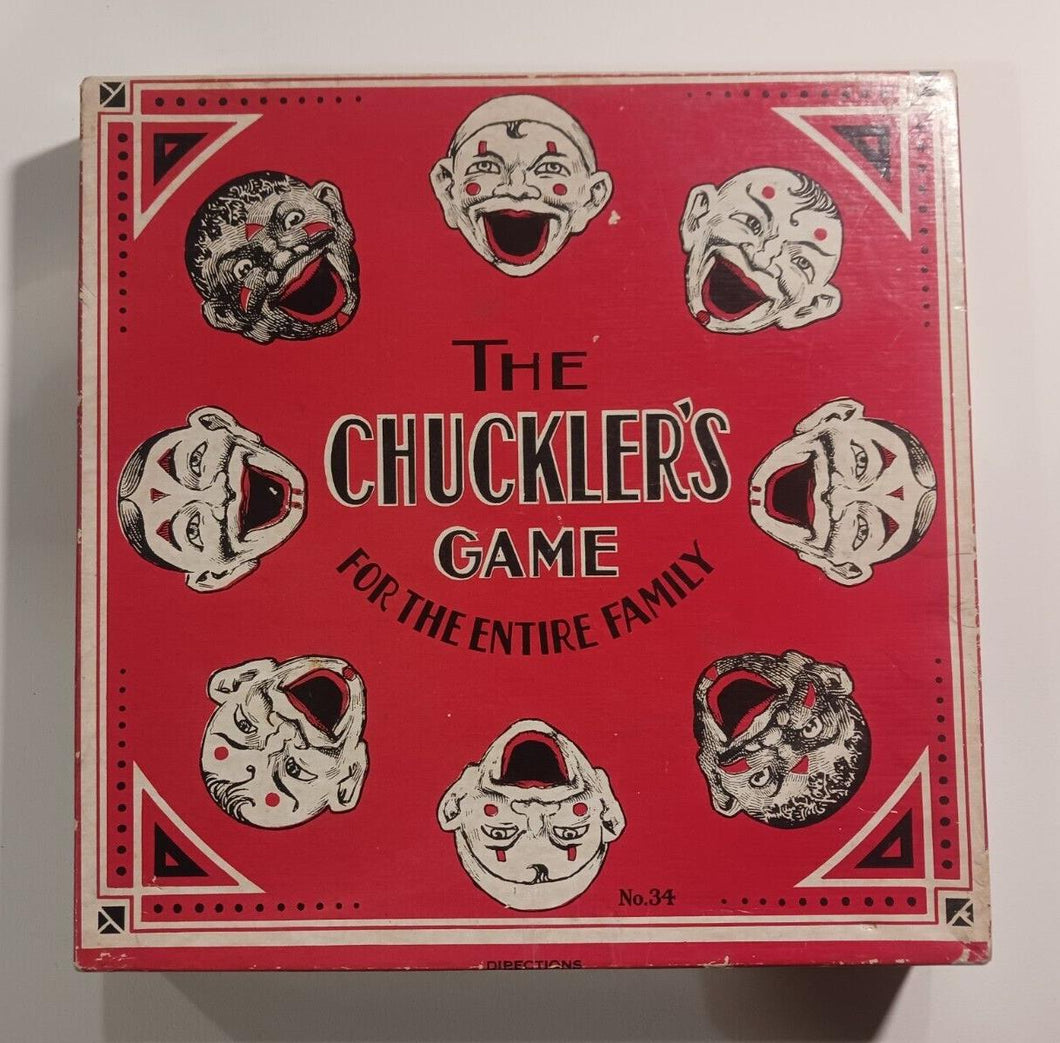 1931 THE CHUCKLER'S GAME Rosebud Art Co NY