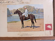 Load image into Gallery viewer, 1930 King&#39;s Plate Winner Aymond at Woodbine Park Horse Track Oakville Ont. Pic
