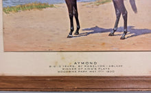 Load image into Gallery viewer, 1930 King&#39;s Plate Winner Aymond at Woodbine Park Horse Track Oakville Ont. Pic
