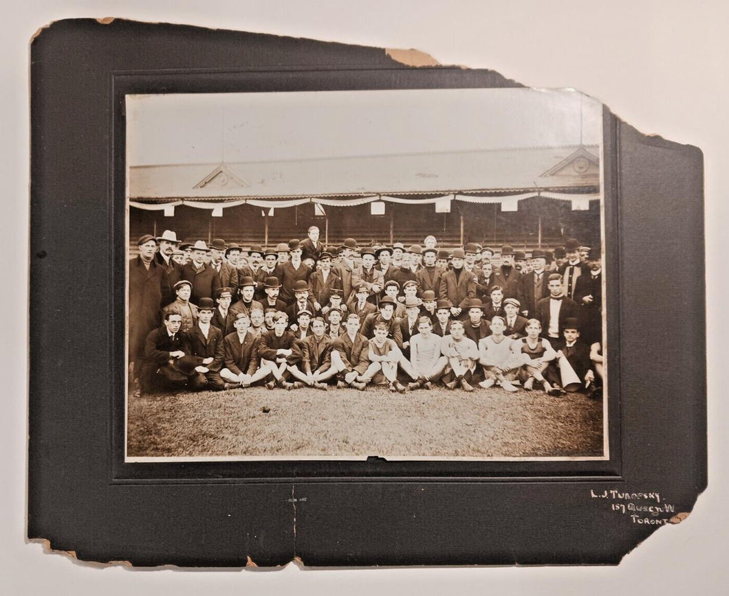 Very Early Pre 1917 Turofsky Photo, 189 Queen St Group Photo Signed L.J.Turofsky