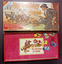 Load image into Gallery viewer, 1959 Doc Holliday Wild West Board Game Transogram (no spinner)
