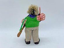 Load image into Gallery viewer, Vintage Steiff Peter Hedgehog Hunter w/ Rifle &amp; Binoculars 3.5in Figurine RARE
