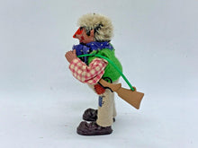 Load image into Gallery viewer, Vintage Steiff Peter Hedgehog Hunter w/ Rifle &amp; Binoculars 3.5in Figurine RARE
