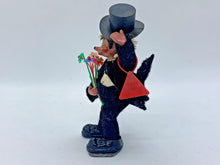 Load image into Gallery viewer, Vintage Steiff Peter Hedgehog Magician w/ Flowers &amp; Top-Hat 3.5in Figurine RARE
