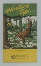 Load image into Gallery viewer, 1960 Dupont Remington Hunting Tips Brochure
