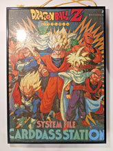 Load image into Gallery viewer, Dragon Ball Z System File Carddass Station Puzzle 15&quot; x 21&quot; w/ frame
