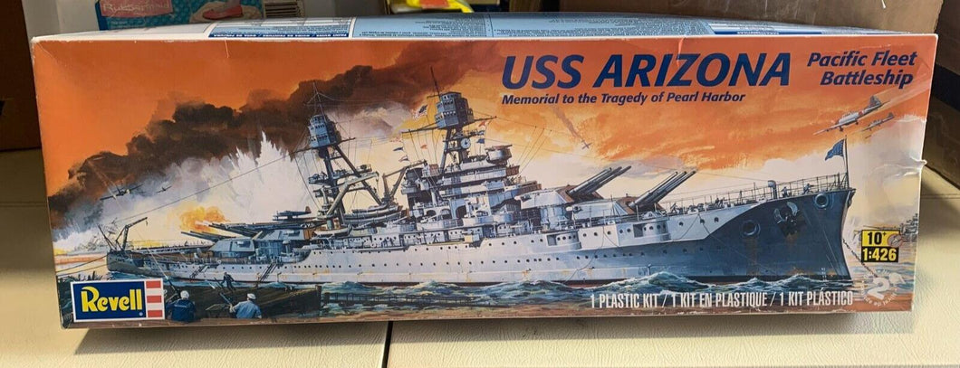 2011 Revell 1:426 Scale - USS Arizona Pacific Fleet Battleship