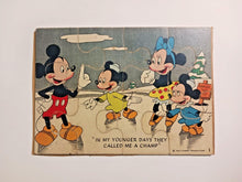 Load image into Gallery viewer, Vintage Disney Puzzles, Mickey Mouse Walt Disney productions - Puzzle 1
