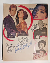 Load image into Gallery viewer, Diahann Carroll, Rex Smith Signed Collage Board 14&quot;x17&quot; Sunset Blvd Cast Toronto
