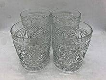 Load image into Gallery viewer, Lot of 4 - Antique Crystal Whisky Drinking Glasses
