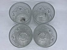 Load image into Gallery viewer, Lot of 4 - Antique Crystal Whisky Drinking Glasses
