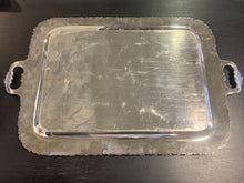 Load image into Gallery viewer, Meridian &amp; Company - Antique Silver Plate Serving Tray (EPNS)
