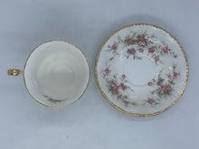 Load image into Gallery viewer, Paragon - Victoria Rose Patterned Cup &amp; Saucer
