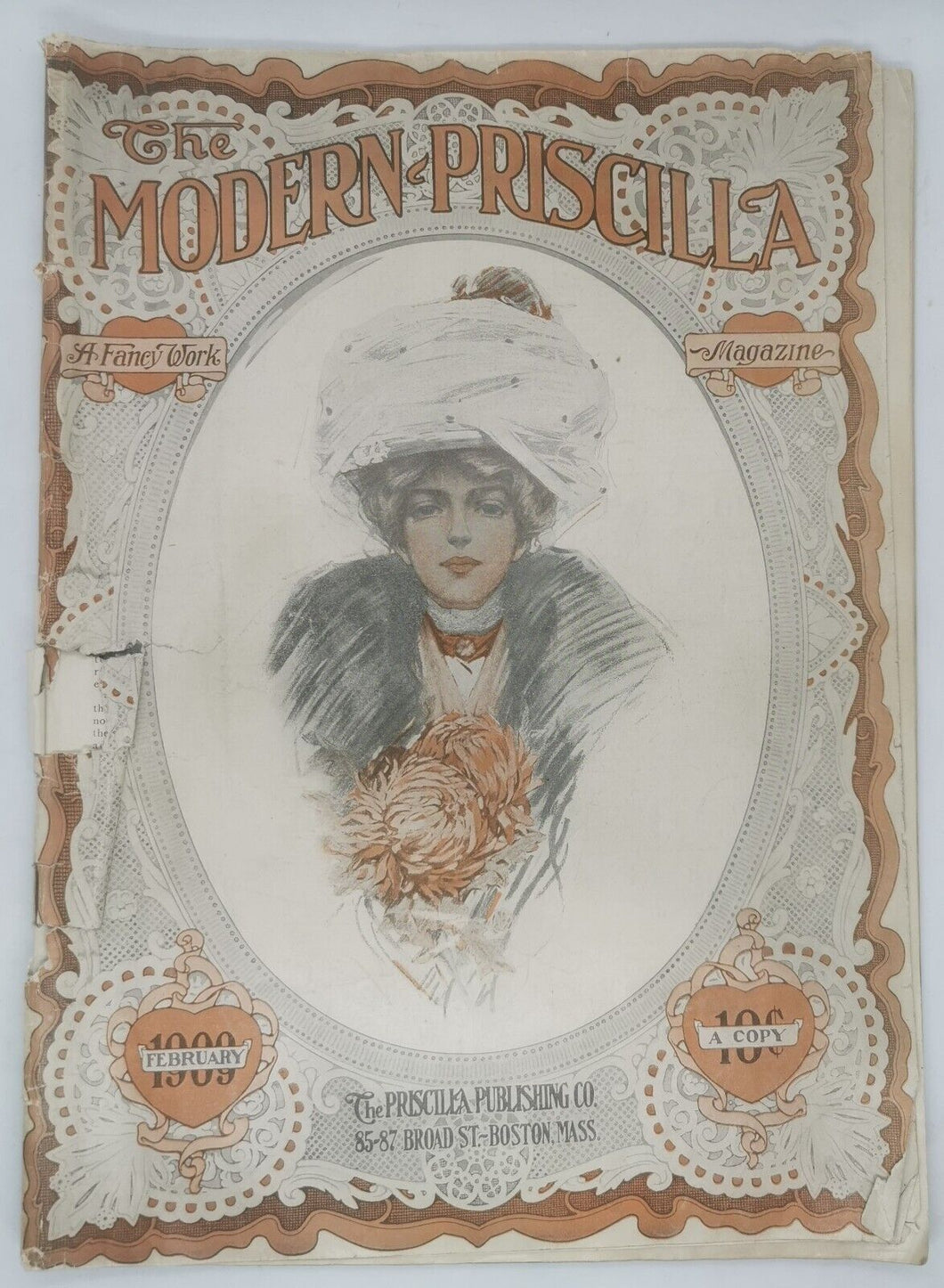 Modern Priscilla Magazines Issued Feb 1909, Sept 1909, Nov 1912