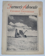 Load image into Gallery viewer, Farmer&#39;s Advocate Magazines Issued Sept 1952,  Feb 1953
