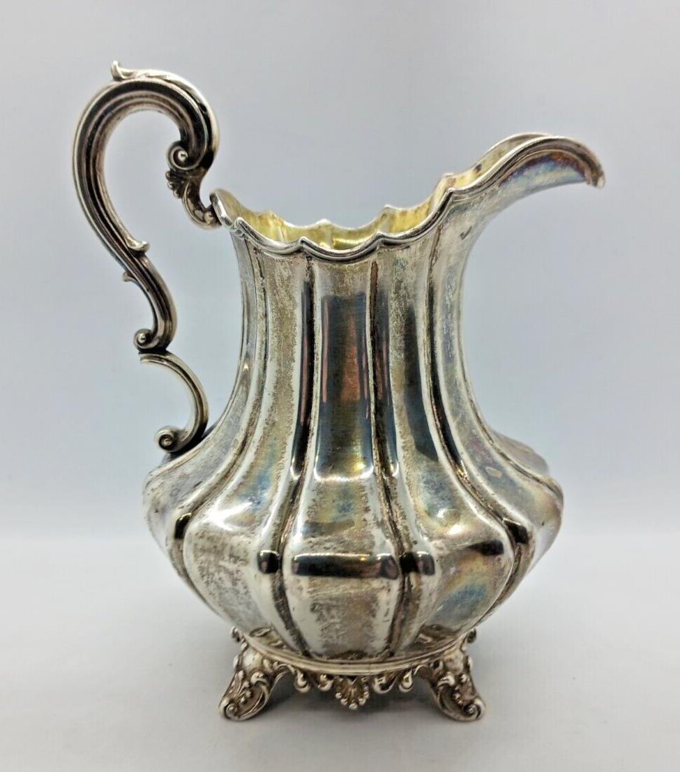 Edward Junior John & William Barnard Sterling Silver Creamer 1833