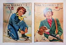 Load image into Gallery viewer, 1951 November and December Toronto Star Weekly Magazine Pair
