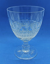 Load image into Gallery viewer, Clapperton A.B.P. Cut Crystal Wine Glass 4 3/4&quot; Lot of 12
