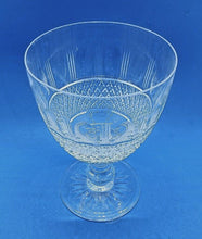 Load image into Gallery viewer, Clapperton A.B.P. Cut Crystal Wine Glass 4 3/4&quot; Lot of 12
