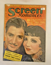 Load image into Gallery viewer, Screen Romances Magazine June 1936 Claudette Colbert Ronald Colman Picturegoer
