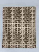 Load image into Gallery viewer, 10x10 Sheet of 1946 Brown Romanian Stamps - Posta Romana (35 Lei)
