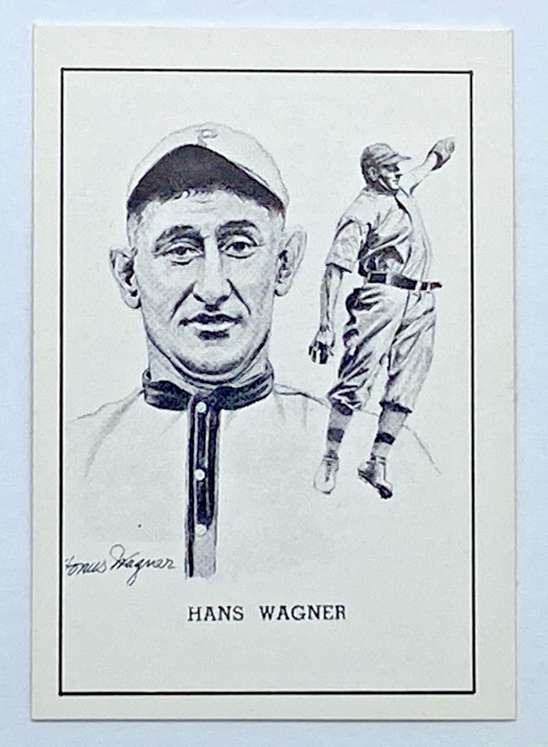 1950 CALLAHAN Hall of Fame Hans Wagner Great Condition Well Centered NR MINT