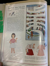 Load image into Gallery viewer, Lot of 7 - 1963 &amp; 1970 Betsy McCall Paper Doll Uncut Magazines
