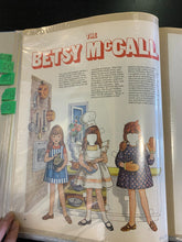 Load image into Gallery viewer, Lot of 7 - 1963 &amp; 1970 Betsy McCall Paper Doll Uncut Magazines
