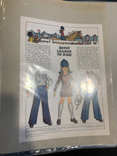 Load image into Gallery viewer, Lot of 9 - 1970 &amp; 1971 Betsy McCall Paper Doll Uncut Magazines
