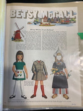 Load image into Gallery viewer, Lot of 7 - 1962, 69, &amp; 70 Betsy McCall Paper Doll Uncut Magazines
