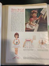 Load image into Gallery viewer, Lot of 7 - 1962, 69, &amp; 70 Betsy McCall Paper Doll Uncut Magazines
