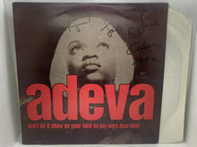 Load image into Gallery viewer, *Signed* Don&#39;t Let it Show on your Face by Adeva - Disco Mixes LP Vinyl Record
