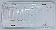 Load image into Gallery viewer, 1973 Newfoundland and Labrador Sample License Plate with sticker
