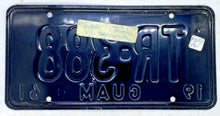 Load image into Gallery viewer, 1961 GUAM USA License Plate
