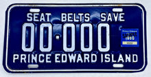 Load image into Gallery viewer, 1980 Prince Edward Island Sample License plate
