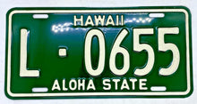 Load image into Gallery viewer, 1961 - 1968 Hawaii License Plates
