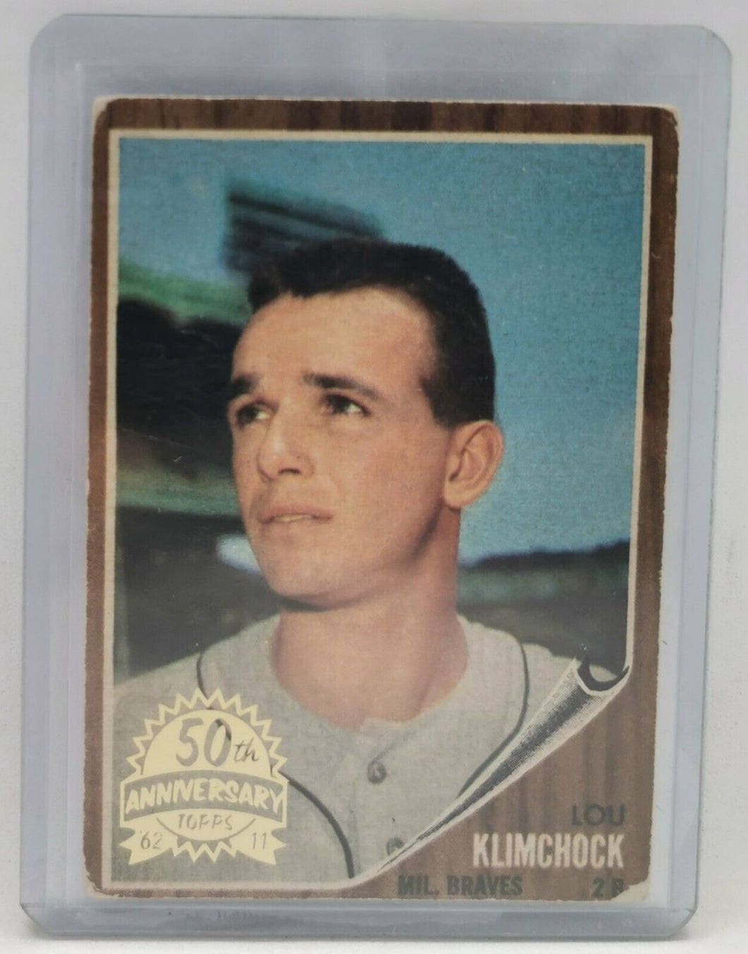 2011 Topps Heritage 50th Anniversary 1962 Buybacks #259 Lou Klimchock (B)