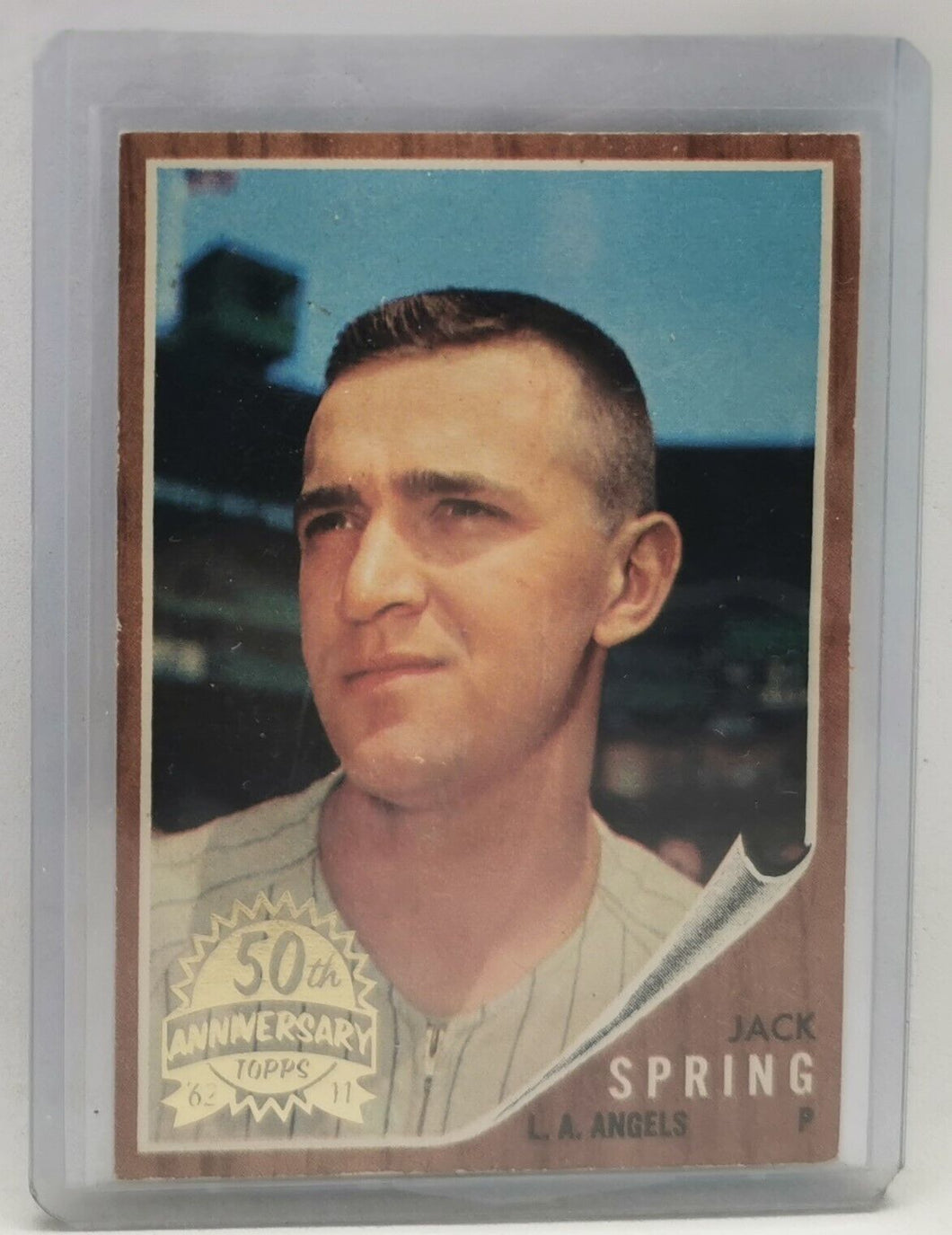 2011 Topps Heritage 50th Anniversary 1962 Buybacks #257 Jack Spring