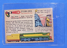 Load image into Gallery viewer, 1955 Topps Rails &amp; Sails #18 Steam Loco New Zealand Government Rys.
