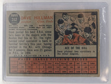 Load image into Gallery viewer, 2011 Topps Heritage 50th Anniversary 1962 Buybacks #202 Dave Hillman
